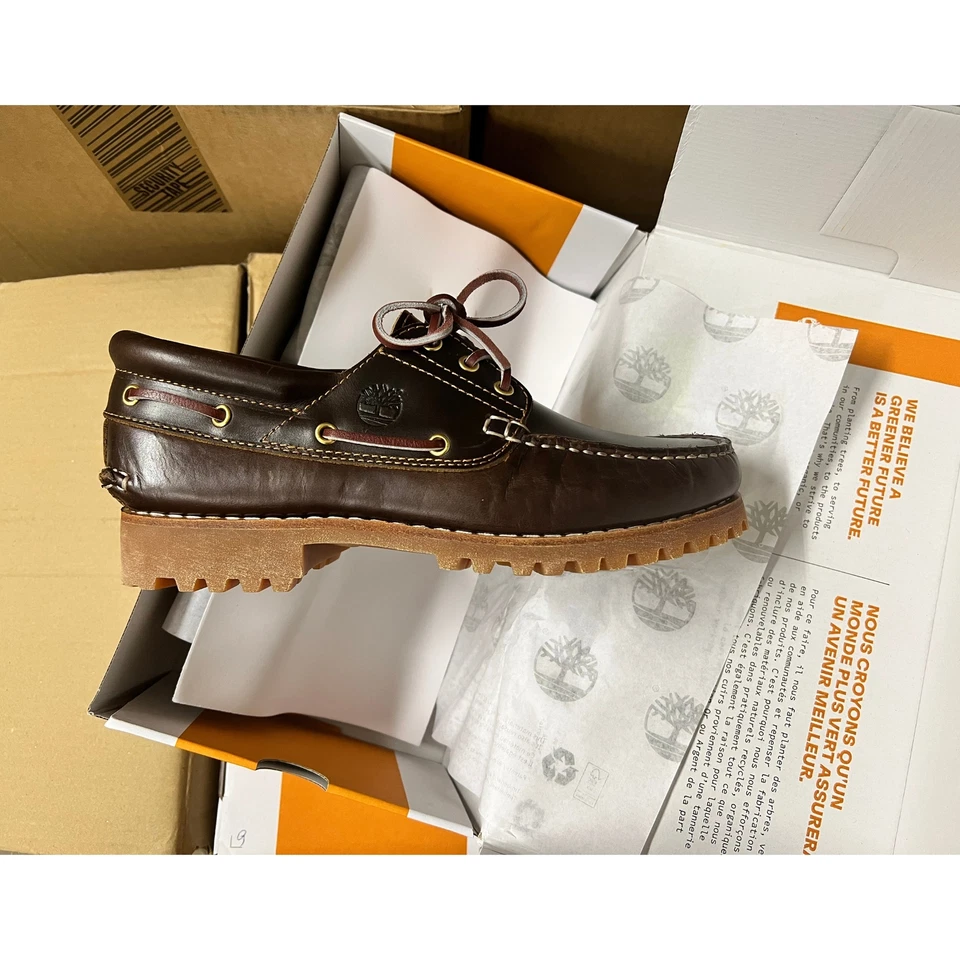 Timberland Authentics 3 Eye Classic Lug W/L Bootsschuhe Braun - ohne Karton! - Bild 4 von 4