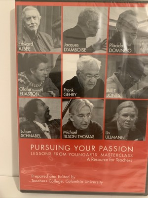 Pursuing Your Passion; Lessons From Youngarts' Masterclass (DVD) NEW!!!