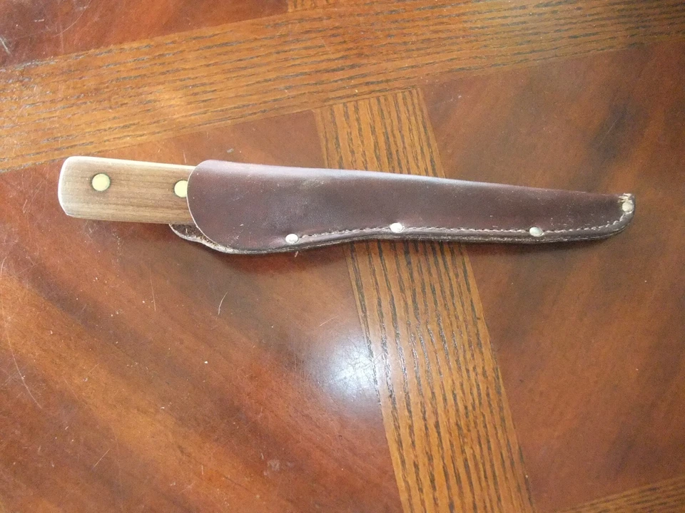 老式芝加哥切割刀-62S-弯曲/实用刀/刀 #1 — 第 3/4 张图片