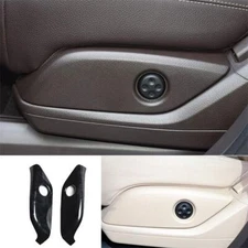 16-19 Seat Adjust Handle Button Panel Trim Black Wood Grain For Benz  GLS GLE