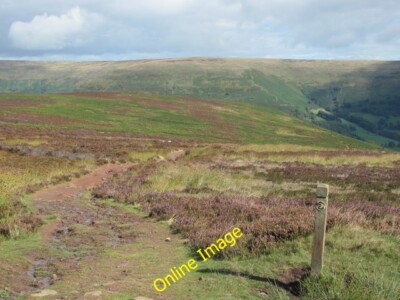 Photo 6x4 Beacons Way marker at Bal-Bach Llanthony The path soon to head  c2013