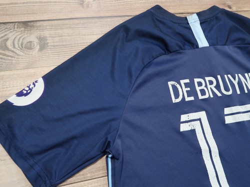 ⚽Camiseta de fútbol Nike Manchester City de Bruyne 2018, para hombre talla M - Imagen 6 de 16