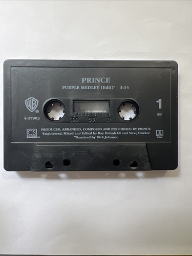 Prince. Collectible. Purple Medley. Cassette Single. VERY RARE. Tested. Prince - Picture 15 of 17