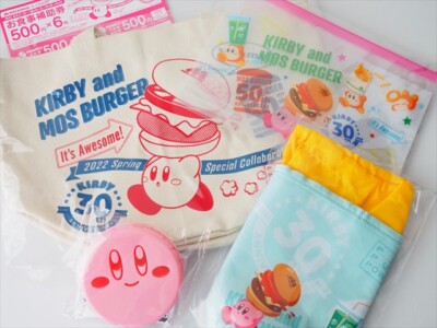 Kirby 30th Anniversary Mos Burger 50th Anniversary Kirby 4