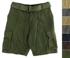Wrangler Riggs Workwear Cargo Shorts Men's Heavy Belt Denim Outdoor 6-Pocket