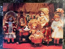 VTG Springbok Fancy, Frilly Dolls antique dolls 500 pcs puzzle COMPLETE