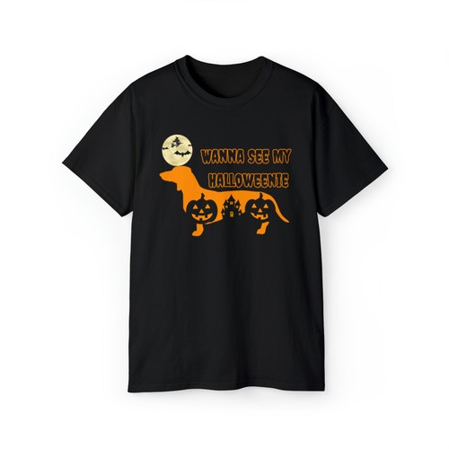 Halloweenie tshirt - Picture 2 of 5