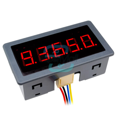 0.56'' Red LED Digital Counter Meter Count Timer Timing Three Function DC12V-24V