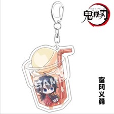 Demon Slayer Tomioka Giyuu Widget Key Goods Keychain Anime Fashion Gift 2