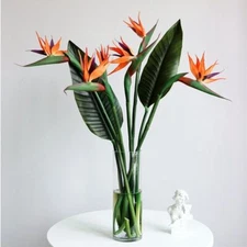 Large Artificial Tropical Flower Synthetic Plant - Office Home Garden Decor NEW
