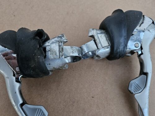 Shimano Dura Ace 7400 8 Speed STI Shifters 3x8 ST-7400 Japan - Picture 13 of 13