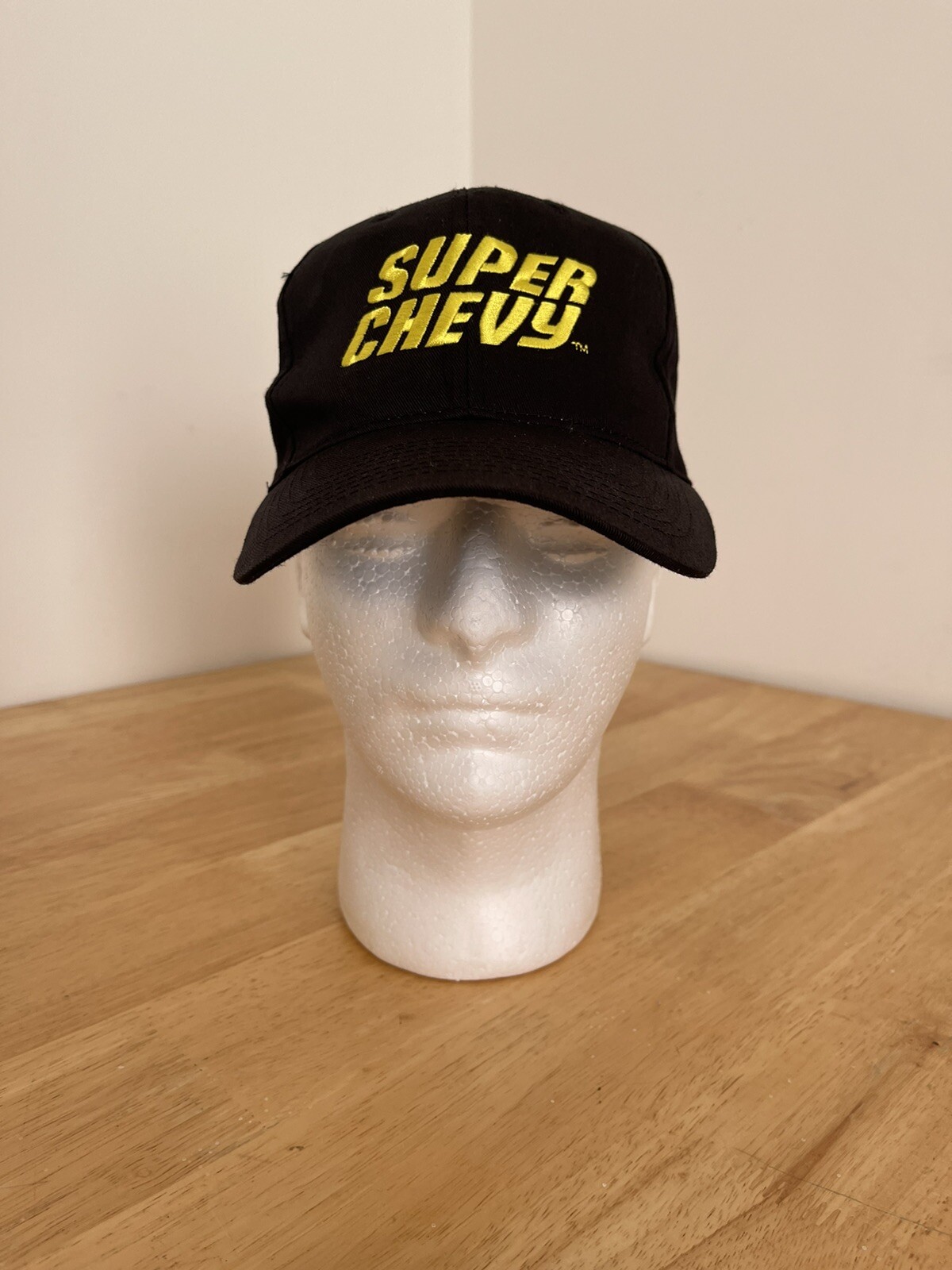 Vintage Super Chevy Magazine Hat Black - New Condition