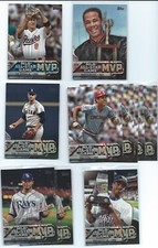 2017 Topps ALL STAR MVPS (WALMART ONLY) 11 card Lot  (1) RED (1) BLUE (9) BASE