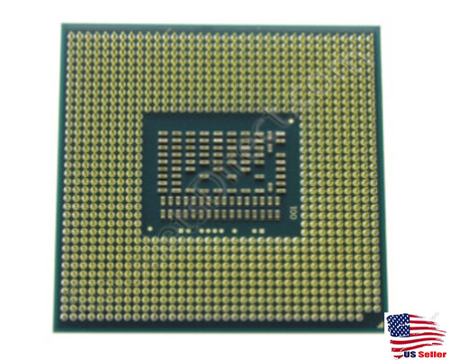 Laptop CPU Intel i7 640M 2.8 GHz Dual-Core 4M Socket G1 988-Pin Mobile SLBTN - Bild 2 von 2