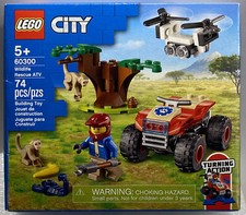 LEGO CITY 60300 Wildlife Rescue ATV 2021 Minifig, Scorpion, Monkey Great Gift