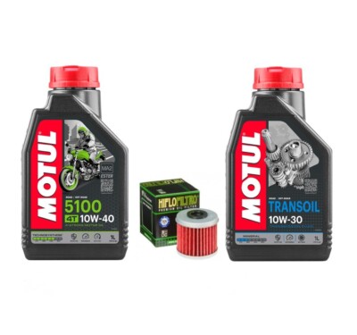 Motul Motor & Getriebe Öl Service Kit HF116 Honda CRF450R 2009 - 2012