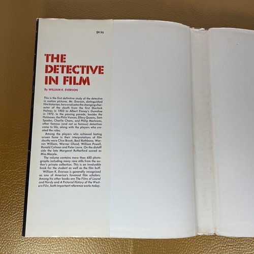 The Detective in Film Everson Citadel Press 1972 FE HC DJ Vintage Movie Photos - Imagen 10 de 22