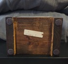 Antique Corbin Post Office Box Door Bank With Key That Works Very Nice — photo 8