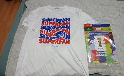 Pepsi PepsiCo SUPERFAN T-Shirt FIFA World Cup 2026 weiß Größe L