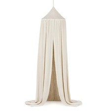 Kids Bed Canopy Breathable Cotton Soft Cover Net for Crib Reading Nook Curtai...