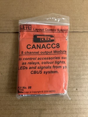 MERG Layout Control Systems Kit No 88 CANACC8 8 Channel Output Module - Image 1 of 3