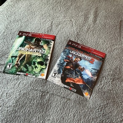 PlayStation 3 Uncharted Games Drakes Fortune And Among Thieves See Description