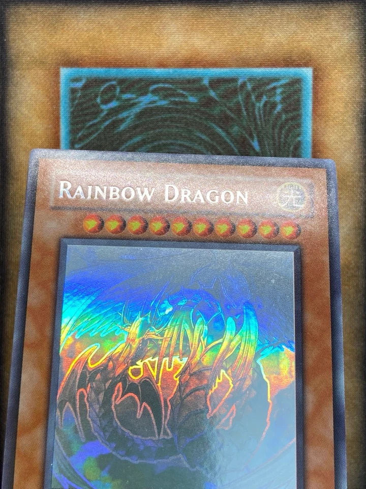 Yugioh Rainbow Dragon TAEV-EN006 Ghost Rare 1st Ed NM - Image 4 of 4