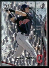 2017 Bowman Platinum Nolan Jones Top Prospects Ice #TP-NJ Cleveland Indians
