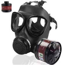 Gas Mask Chemical Prevention Irritating Mask Nuclear & Pollution Protection