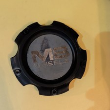 MB Wheels Center Cap Black OEM Replacement CAP5372B-1397 Snap-In Hub Cap