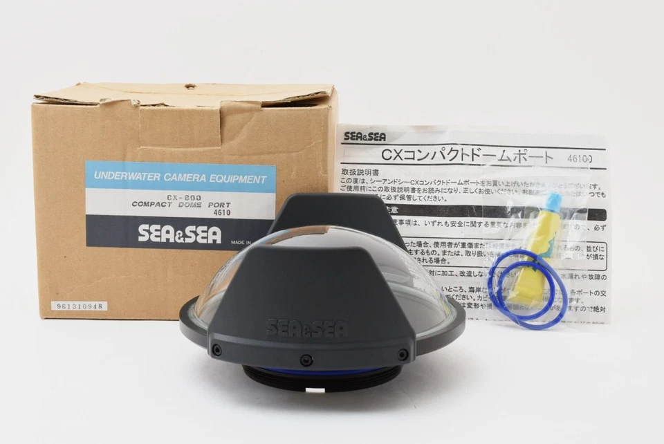 [ESTADO PERFEITO na Caixa] SEA and SEA SEA&SEA CX-600 Porta Cúpula Compacta 46100 Do Japão - Imagem 2 de 4