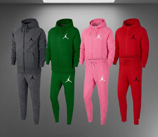 Tracksuit Set Men Women Zip Up Hoodie Jogger Pants Matching Streetwear