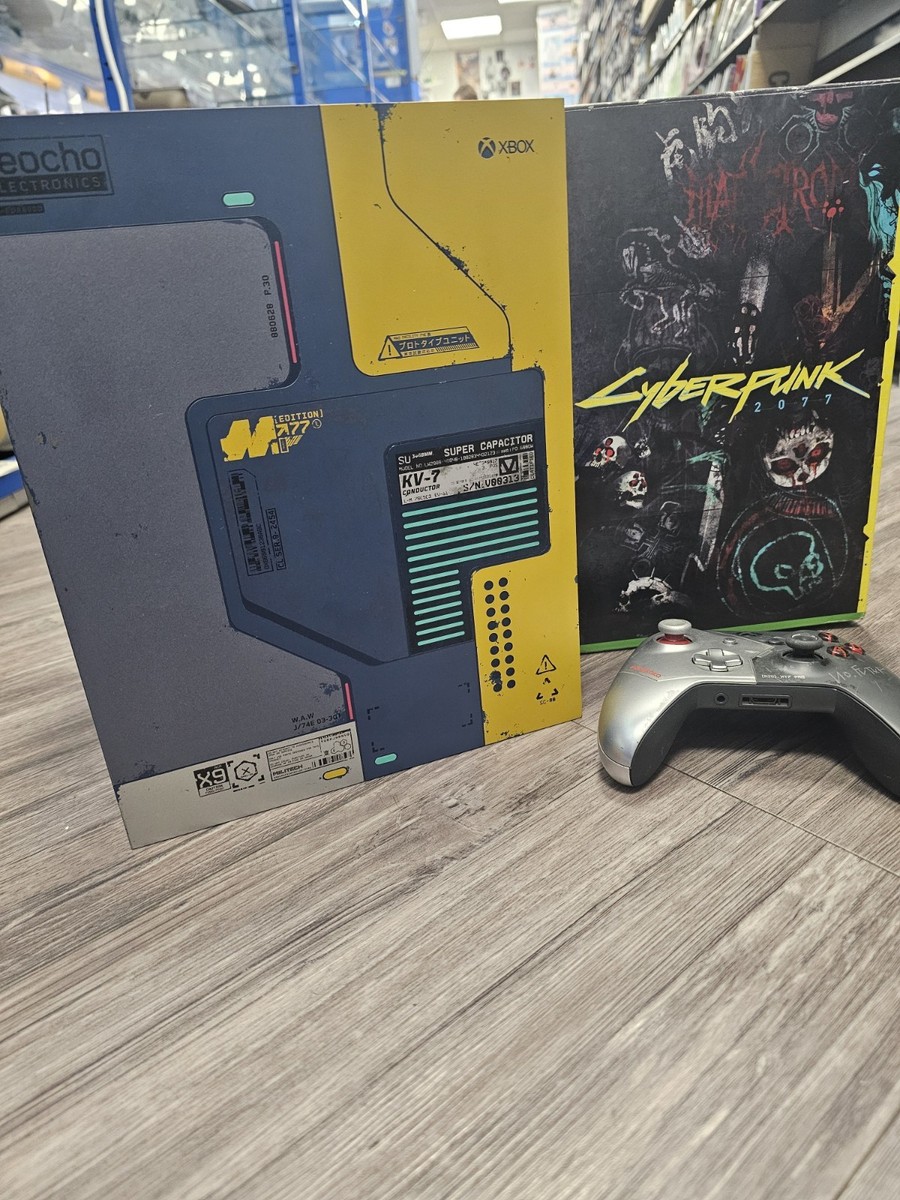 Special Edition Xbox One X Unbox Xbox One X Console Cyberpunk