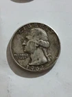 Washington Quarter 90% Silver 1962 D (see photos) Nice Coin! Uncleaned