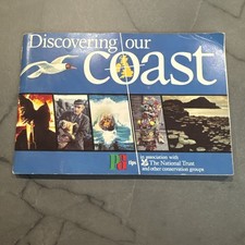 Discovering Our Coast picture card album - Brooke Bond PG Tips tea 1989