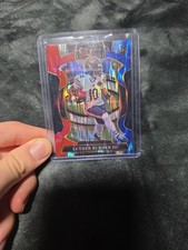 2025 Panini Select - Concourse Luther Burden #72 Red & Blue Shock Prizm (RC)