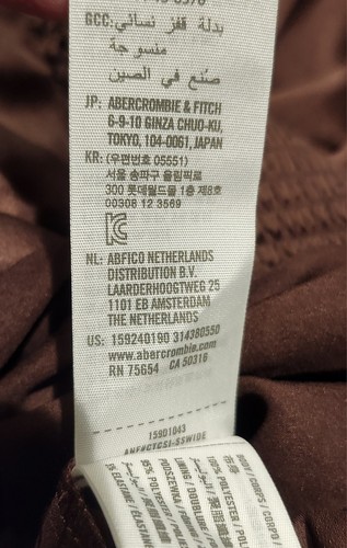 Neu mit Etikett Abercrombie and Fitch ärmelloser leichter Overall X-Large/16 romantisch - Bild 19 von 19