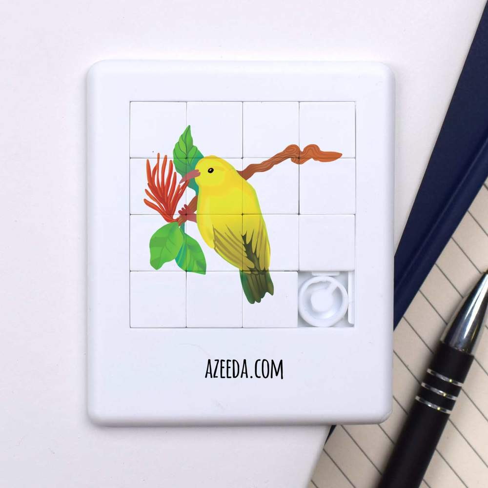 'Hawaii Amakihi Tropical Bird' Sliding Puzzle (PZ00033840)