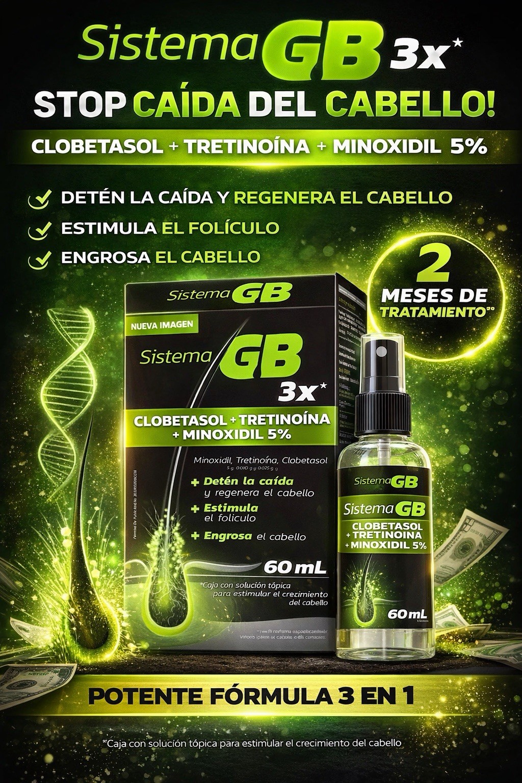 For Hair Loss Treatment Hair Care Unisex