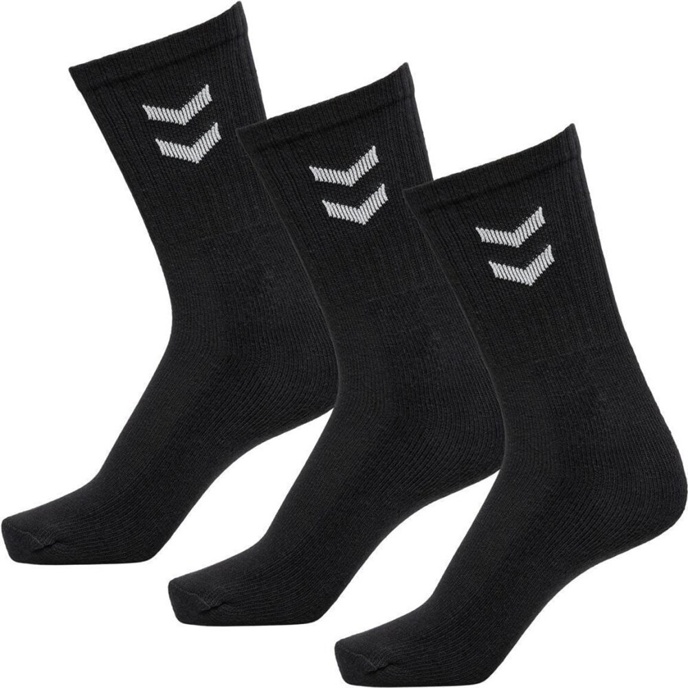 hummel Basic Sportsocken 3 Paar Обычная спортивная форма для фитнеса Freizeit schwarz neu 1990₽