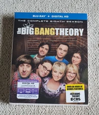The Big Bang Theory: The Complete Eighth Season - Blu-ray with slipcover - NEW!