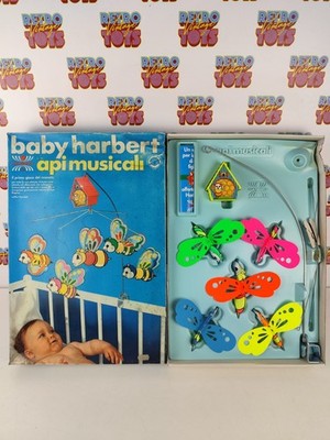 BABY HERBERT MUSICAL BEES BEES BABY BABY BABY CRIB VINTAGE NEW CARILLON NANNA