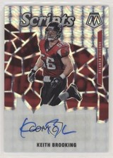 2020 Panini Mosaic Scripts Keith Brooking #S42 Auto 0g27
