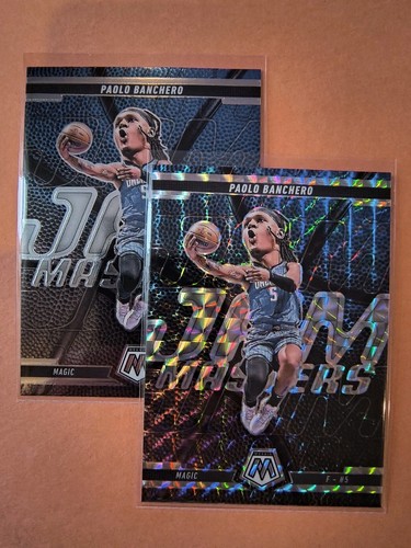 2024-25 Mosaic Basketballš„#11 Paolo Bancheroš„Jam Mastersš„Silver Prizm +1