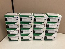 LOT of 16 Genuine Sealed Lexmark 70C1XK0 70C1XC0 70C1XM0 70C1XY0 Toner for CS510