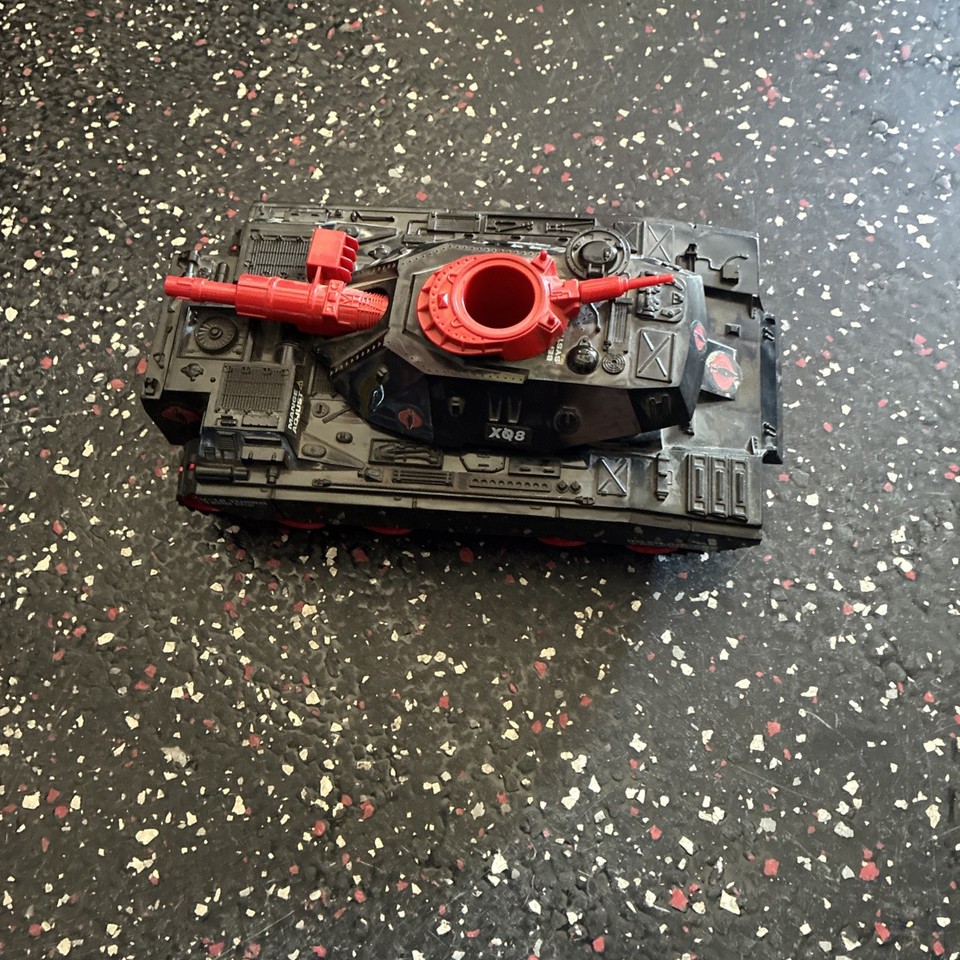 Complete Work 1985 GI Joe Cobra Crimson Attack Tank C.A.T Sears Exclusive 100% ...