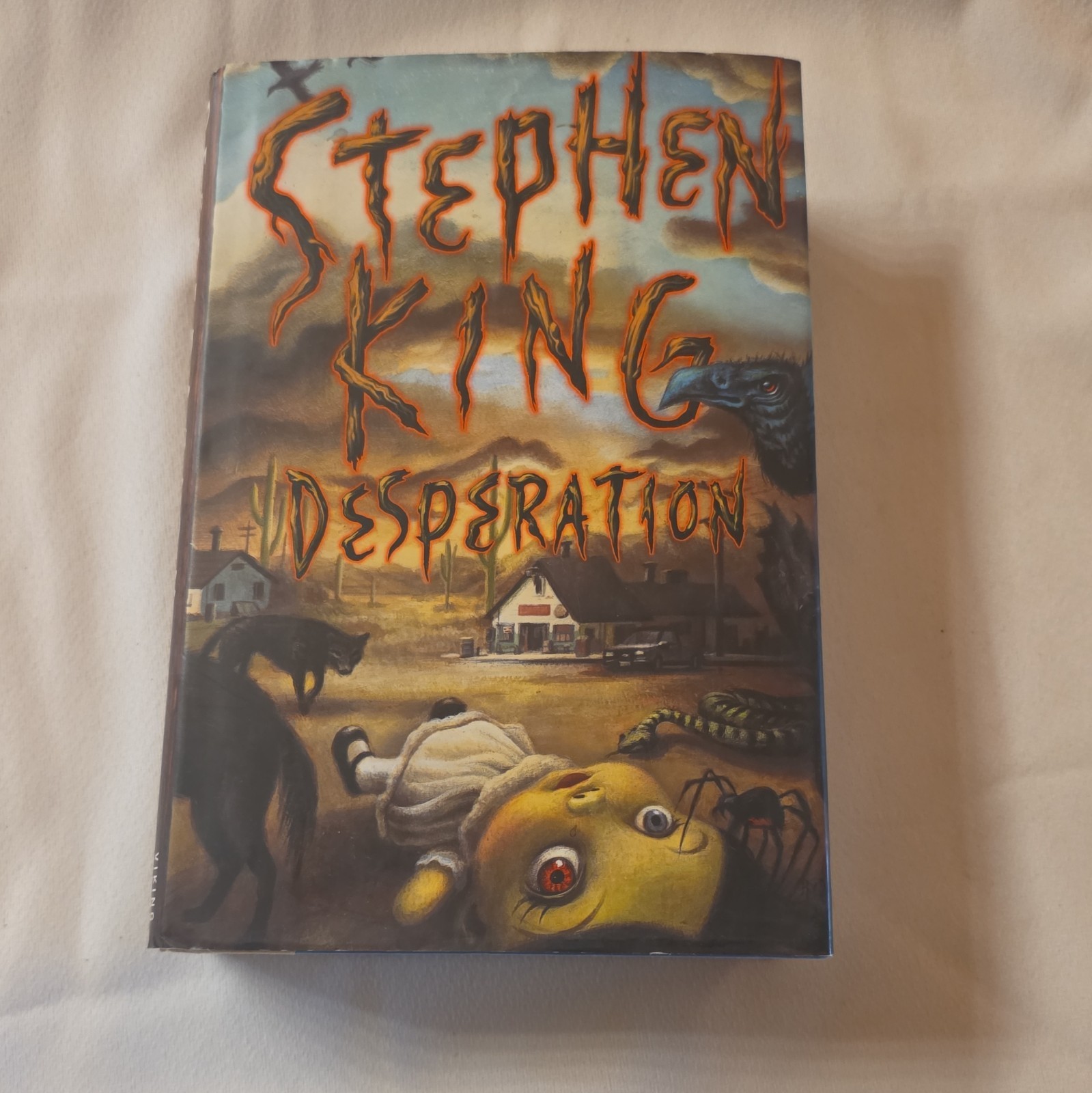 Stephen King Desperation: Roman HC DJ Viking 1996 Fiction Novel