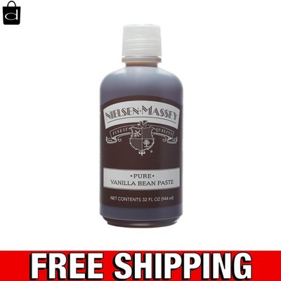 32 Ounce Pure Vanilla Bean Paste - True-to-Bean Taste for Culinary Excellence