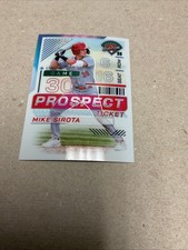 2024 Panini Prospect Cincinnati Prospect Mike Sirota Silev Holo Prizm Card