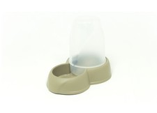 Dispenser Cibo/Acqua 1,6L Per Animali Modello 700084 Colore Beige